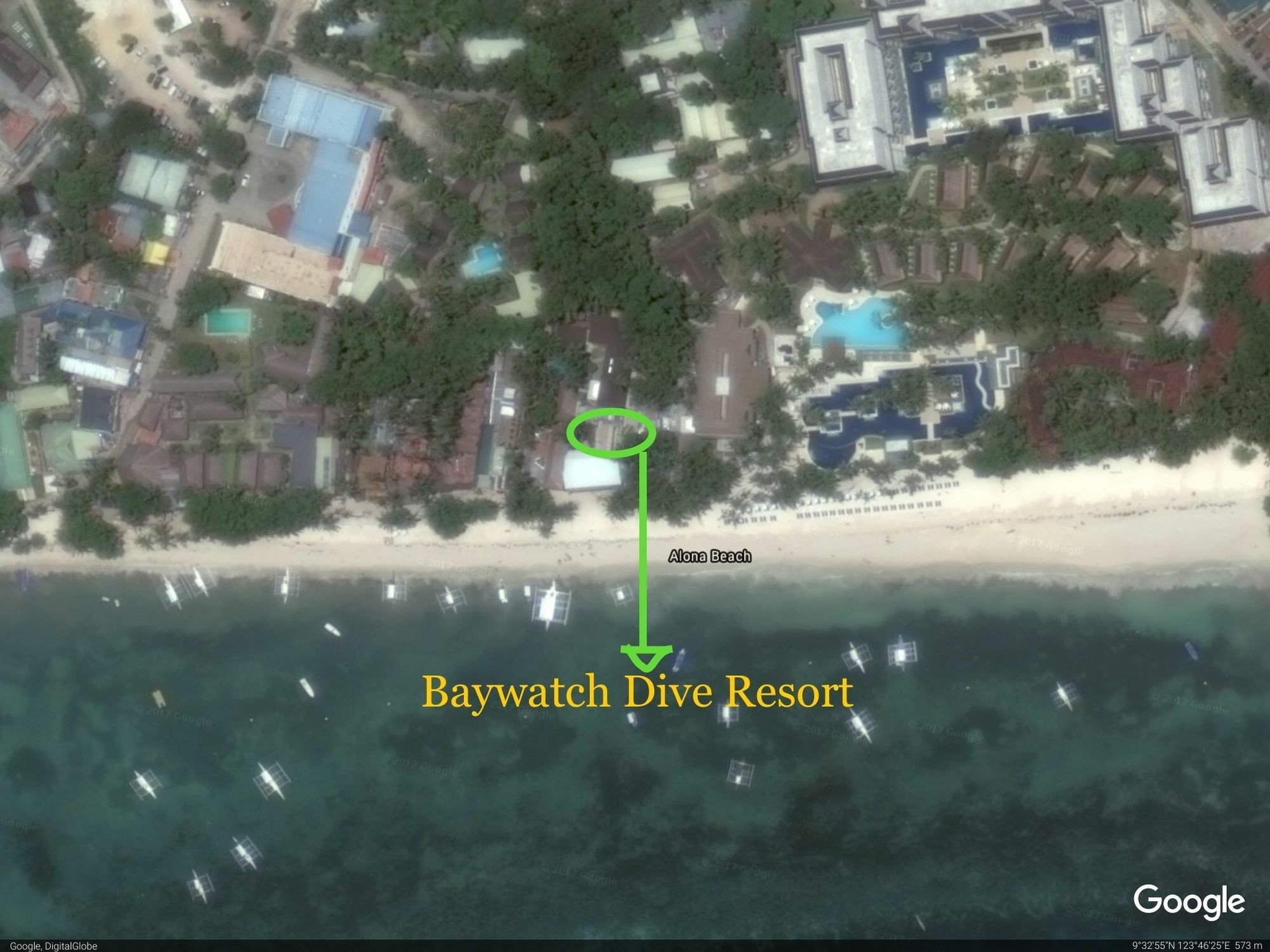 Baywatch Dive Resort Đảo Đảo Panglao Ngoại thất bức ảnh